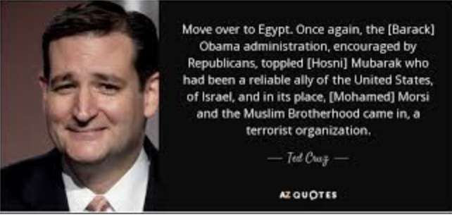 Ted Cruise on Muslim Brotherhood